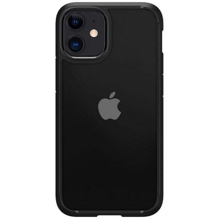 Чохол-накладка Spigen Crystal Hybrid для Apple iPhone 12 Mini Matte Black (ACS01543)