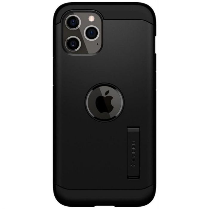 Чохол-накладка Spigen Tough Armor для Apple iPhone 12 Pro Max Black (ACS01626)