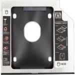 Адаптер HDD 2.5" для ноутбука у відсік CD-ROM PowerPlant HB390014 (12.7 мм)