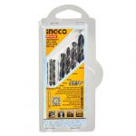 Набір свердел по металу, 2–8 мм, 8 шт. блістер INGCO