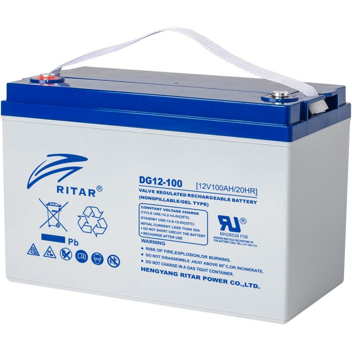 Акумуляторна батарея Ritar 12V 100AH (DG12-100) GEL