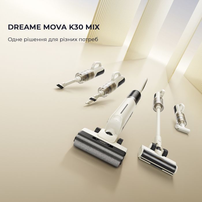 Акумуляторний миючий пилосос Mova K30 Mix (HMV24A)