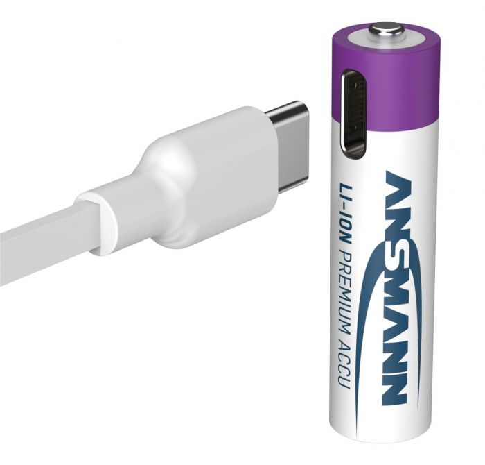 Акумулятори Ansmann AAA/HR03 Li-Ion 500 mAh BL 4 шт