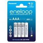 Акумулятори Panasonic Eneloop AAA/HR03 NI-MH 800 mAh BL 4 шт 