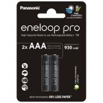 Акумулятори Panasonic Eneloop Pro AAA/HR03 NI-MH 930 mAh BL  2 шт 
