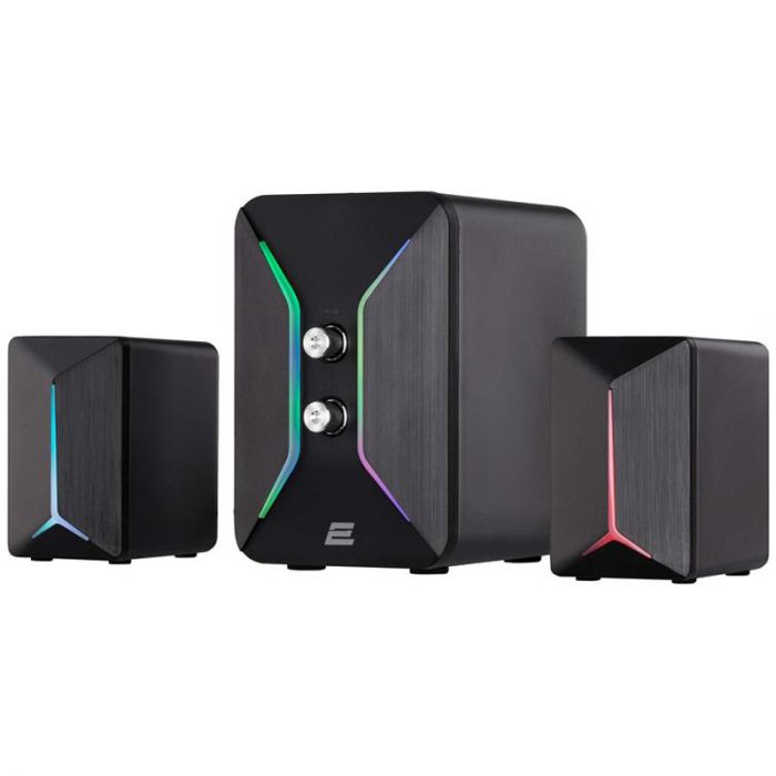 Акустична система 2E PCS301 RGB Black (2E-PCS301BK)