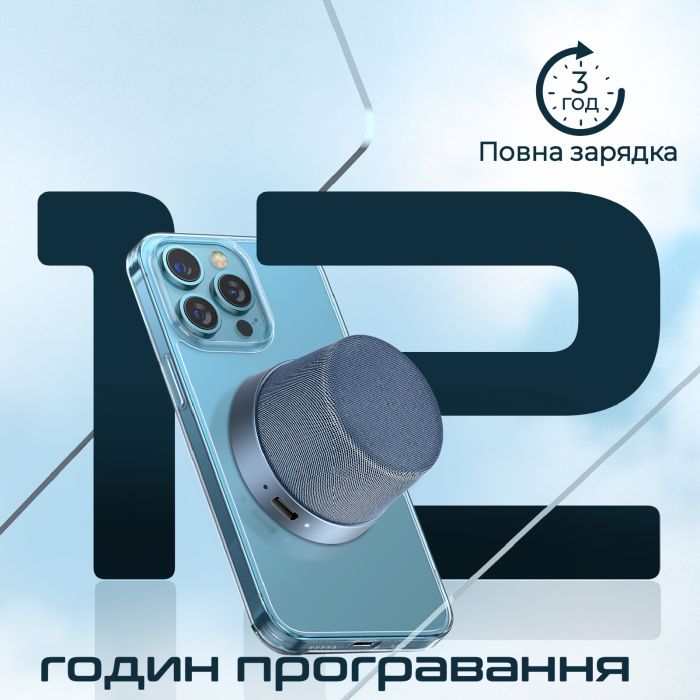 Акустична система Promate Punch 3W Navy