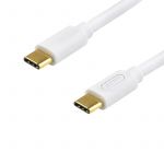 Кабель Atcom USB Type-C - USB Type-C (M/M), 60 W, 3 А, 1.8 м, White (AT-C18)