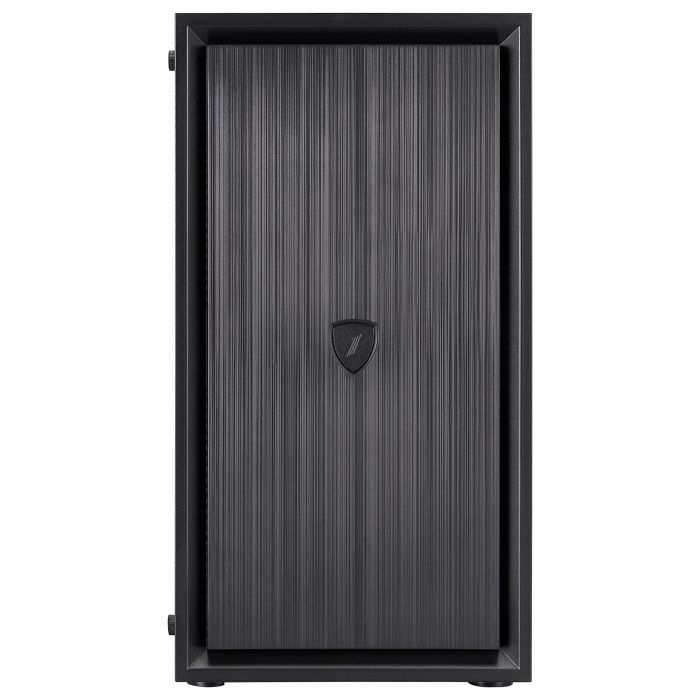 Корпус 1stPlayer B5-M-BK-3F Black без БЖ