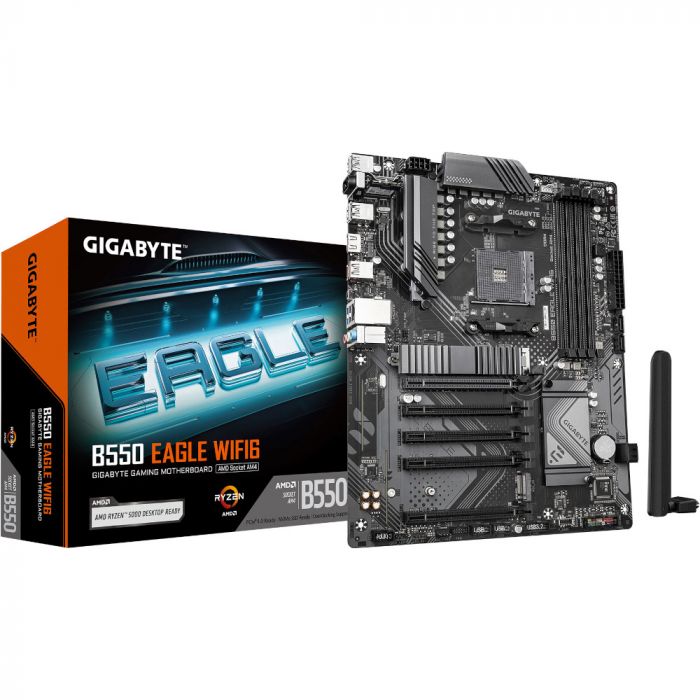 Материнська плата Gigabyte B550 Eagle WiFi6 Socket AM4