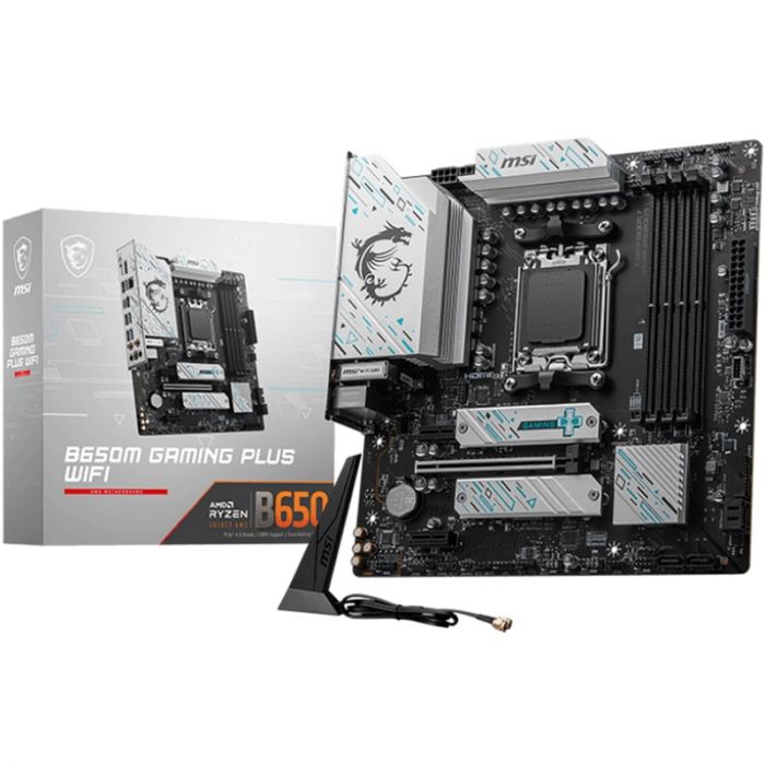 Материнська плата MSI B650M Gaming Plus WiFi Socket AM5