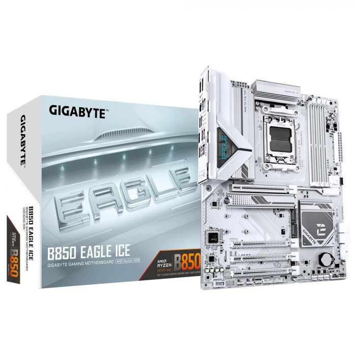 Материнська плата Gigabyte B850 Eagle Ice Socket AM5