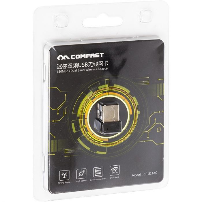 Бездротовий адаптер Comfast CF-811AC