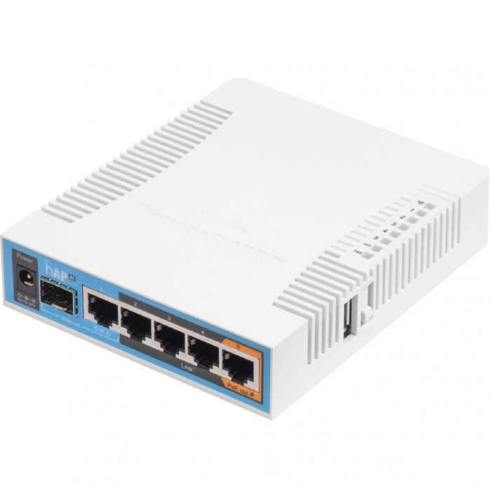Бездротовий маршрутизатор Mikrotik hAP AC (RB962UiGS-5HacT2HnT)