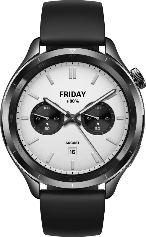 Смарт-годинник Xiaomi Watch S4 Black (BHR9195GL)