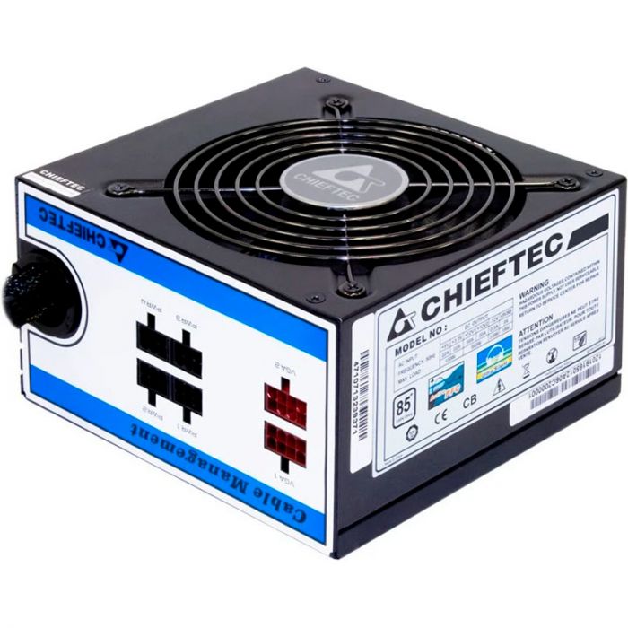 Блок живлення Chieftec CTG-750C, ATX 2.3, APFC, 12cm fan, КПД >85%, modular, RTL