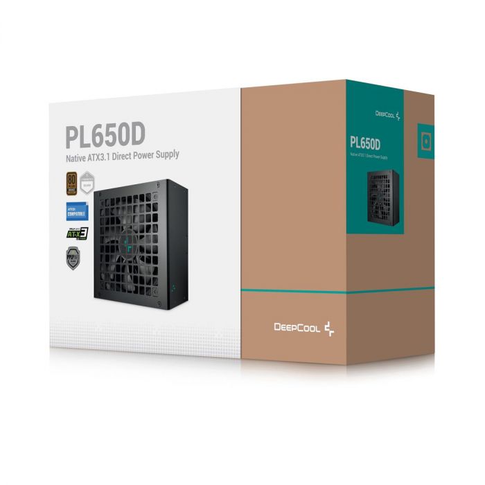 Блок живлення DeepCool PL650D 650W (R-PL650D-FC0B-EU-V2)
