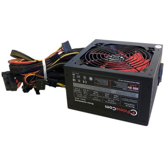 Блок живлення FrimeCom SM550 550W, 12см, без кабеля живлення