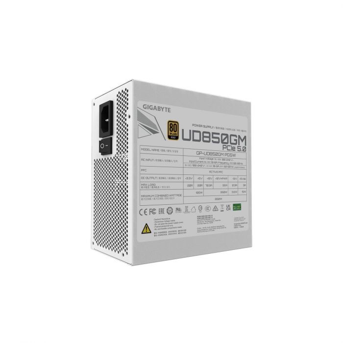 Блок живлення Gigabyte 850W GP-UD850GM PG5W
