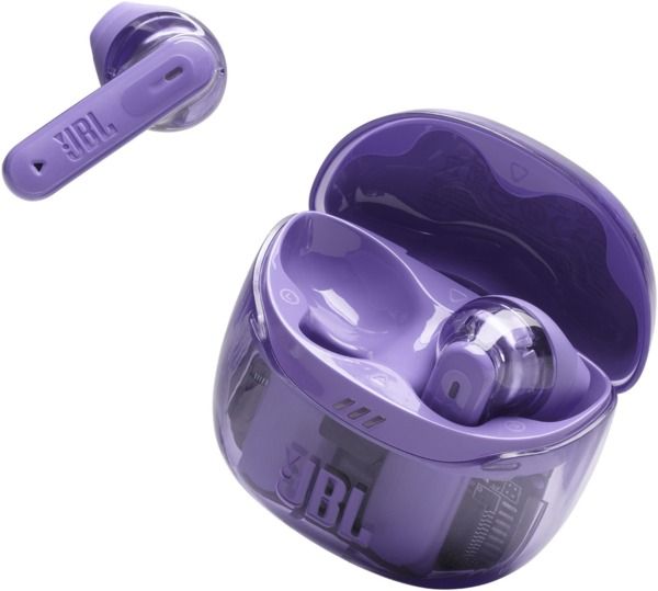 Bluetooth-гарнітура JBL Tune Flex Ghost Edition Purple (JBLTFLEXGPUR)