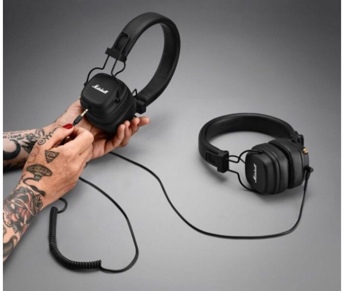 Bluetooth-гарнітура Marshall Major IV Black (1005773)