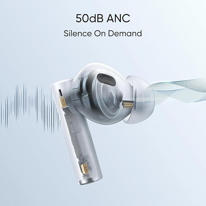 Bluetooth-гарнітура Realme Buds Air 6 Pro Silver Blue