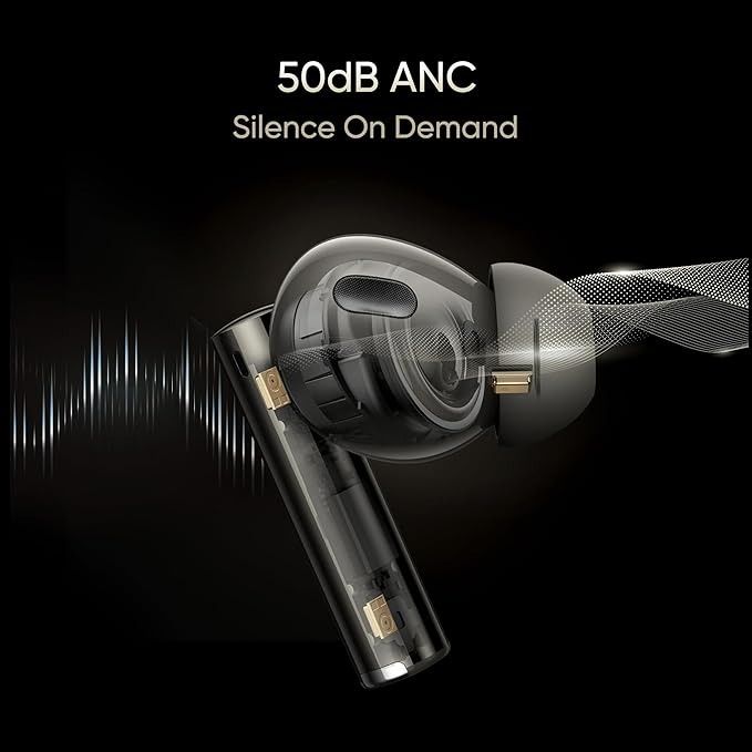 Bluetooth-гарнітура Realme Buds Air 6 Pro Titanium Twilight