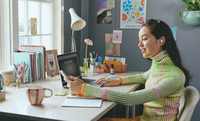 Bluetooth-гарнітура Sony WF-C510W White (WFC510W.CE7)