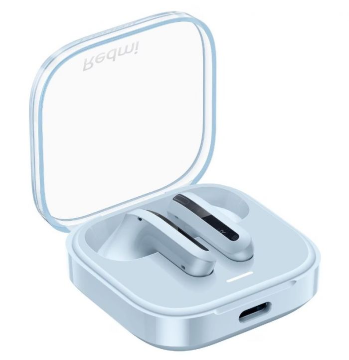 Bluetooth-гарнітура Xiaomi Redmi Buds 6 Active Transparent Blue (BHR8394GL)_EU