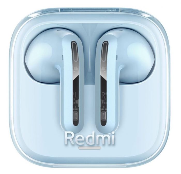 Bluetooth-гарнітура Xiaomi Redmi Buds 6 Active Transparent Blue (BHR8394GL)