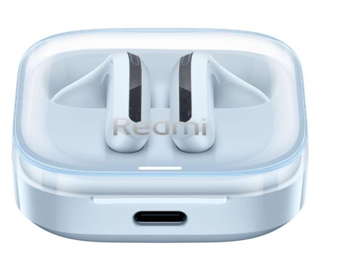 Bluetooth-гарнітура Xiaomi Redmi Buds 6 Active Transparent Blue (BHR8394GL)_EU