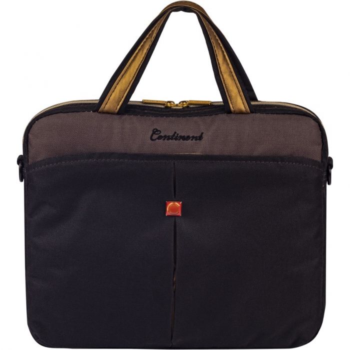 Сумка для ноутбука Continent CC-010 10" Black Caviar
