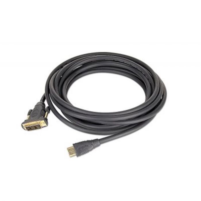 Кабель Cablexpert (CC-HDMI-DVI-15) HDMI-DVI 4.5м чорний Polibag