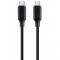 Кабель Cablexpert USB Type-C - USB Type-C (M/M), 1.5 м, Black (CC-USB2-CMCM100-1.5M)