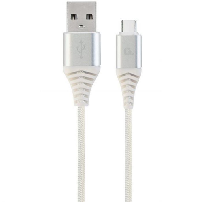 Кабель Cablexpert USB - USB Type-C V 2.0 (M/M), 2 м, White (CC-USB2B-AMCM-2M-BW2)