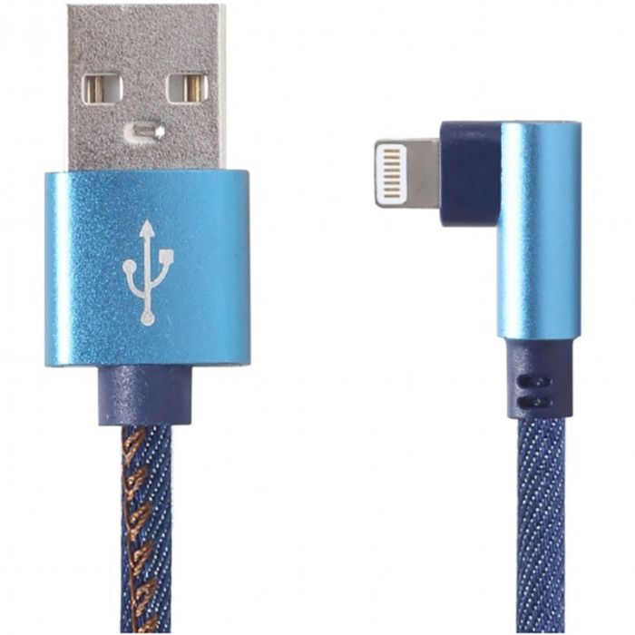 Кабель Cablexpert USB - Lightning (M/M), преміум, 1 м, синій (CC-USB2J-AMLML-1M-BL)