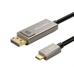 Кабель Cabletime USB Type-C - DisplayPort (M/M), 2 м, Black (CC23H)