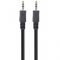 Аудіо-кабель Cablexpert 3.5 мм - 3.5 мм (M/M), 1.2 м, Black (CCA-404)