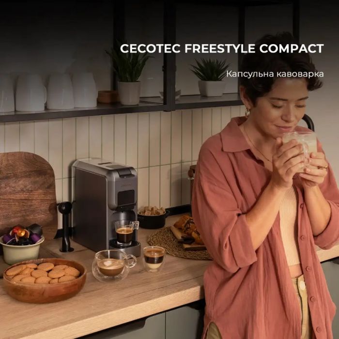 Кавоварка Cecotec FreeStyle Compact Black (CCTC-01851)