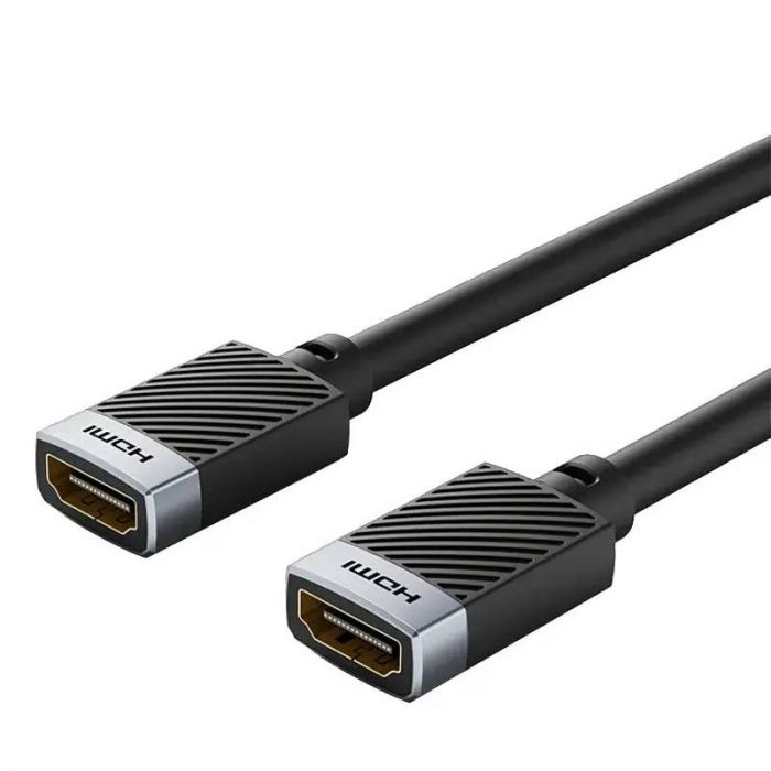 Кабель Cabletime HDMI-HDMI v2.0 (F/F), 4K, 2 м Black (CH26E)
