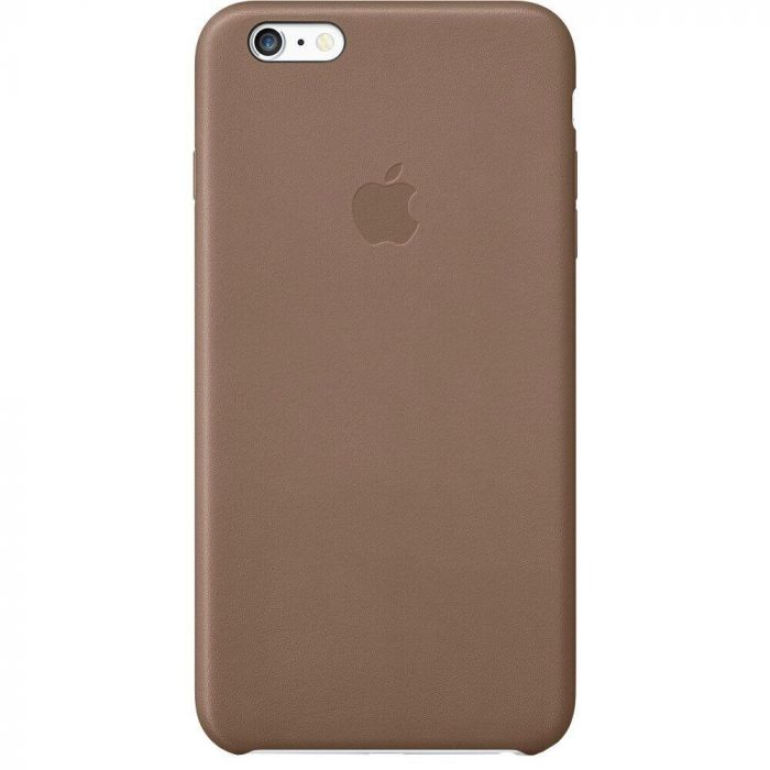 Чохол Apple Leather Case для iPhone 6 Plus/6S Plus Brown (MGQR2)
