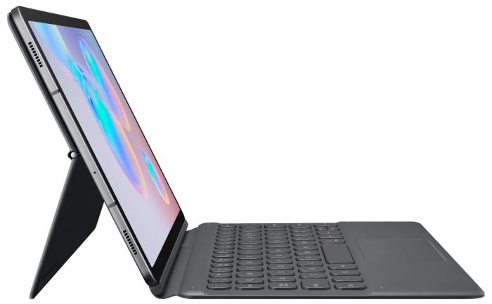 Чохол-клавіатура Samsung Book Cover Keyboard для Samsung Galaxy Tab S6 10.5 SM-T860 / SM-T865 / SM-T866 Gray (EF-DT860BJRGRU)