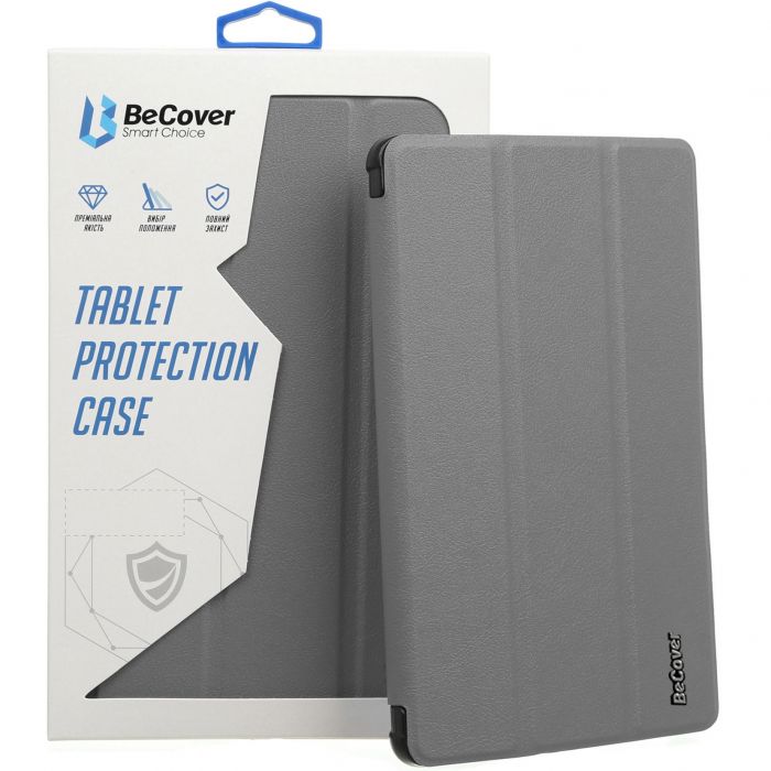 Чохол-книжка BeCover Flexible TPU Mate для Samsung Galaxy Tab S6 Lite 10.4 SM-P620/SM-P625/SM-P627 Grey (712515)