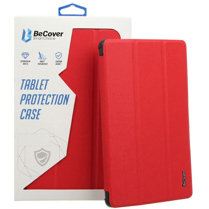 Чохол-книжка BeCover Flexible TPU Mate для Samsung Galaxy Tab S9 (SM-X710/SM-X716)/S9 FE (SM-X510/SM-X516B) Red (712531)