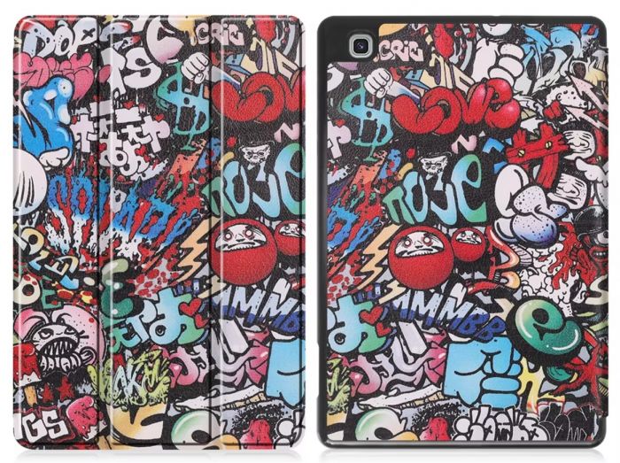 Чохол-книжка BeCover Flexible TPU Mate для Samsung Galaxy Tab S6 Lite 10.4 SM-P620/SM-P625/SM-P627 Graffiti (712519)