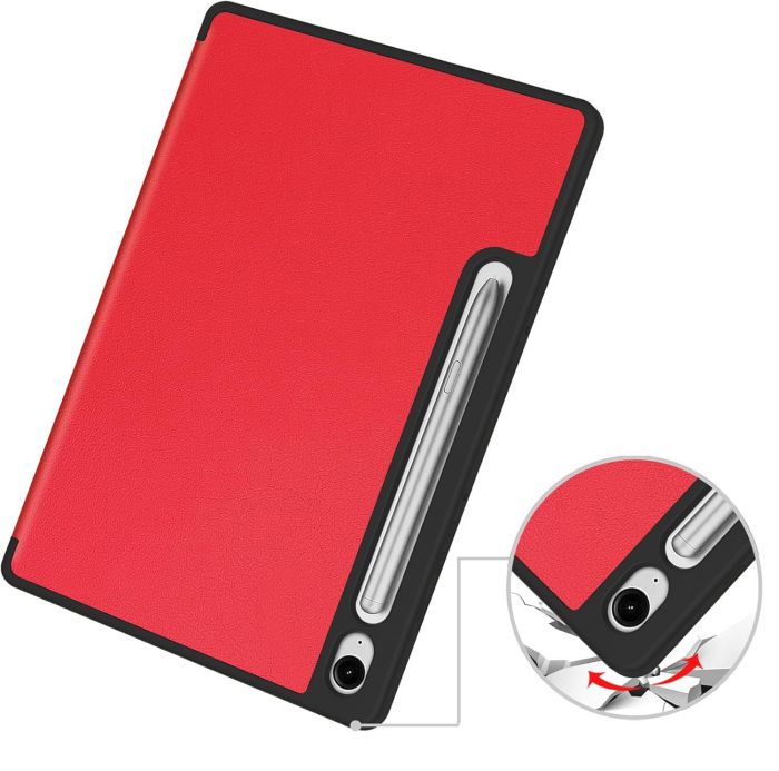 Чохол-книжка BeCover Flexible TPU Mate для Samsung Galaxy Tab S9 (SM-X710/SM-X716)/S9 FE (SM-X510/SM-X516B) Red (712531)