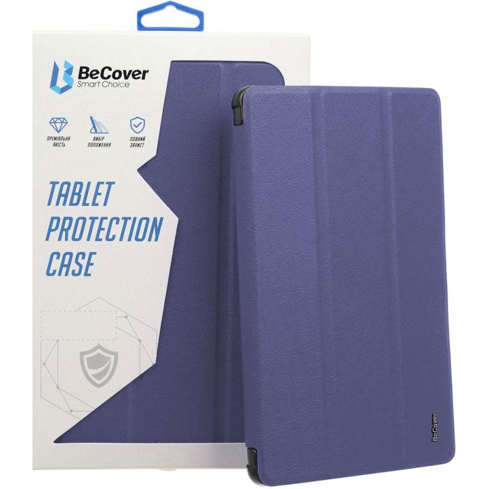 Чохол-книжка BeCover Soft Edge TPU для Xiaomi Redmi Pad SE 8.7 Deep Blue (712565)