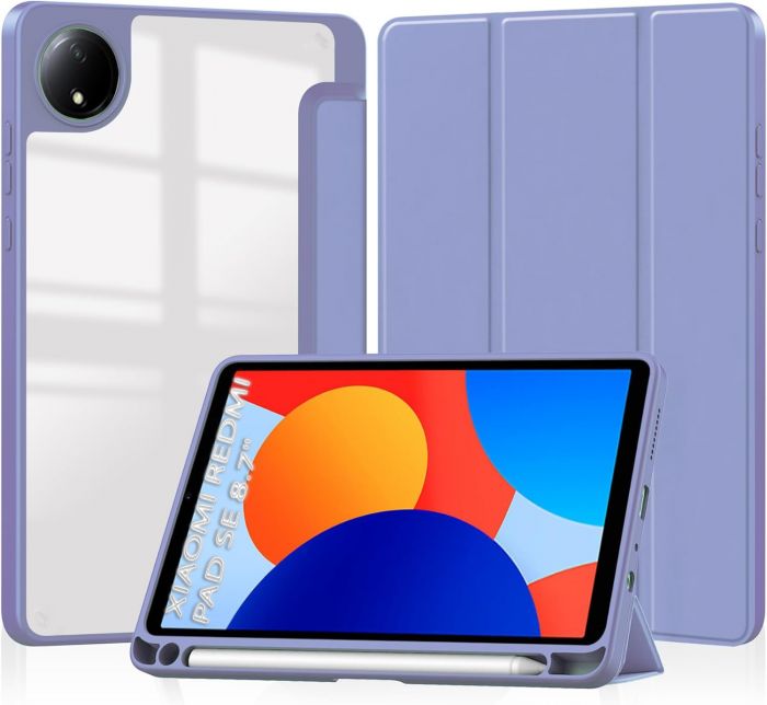 Чохол-книжка BeCover Soft Edge TPU для Xiaomi Redmi Pad SE 8.7 Purple (712571)