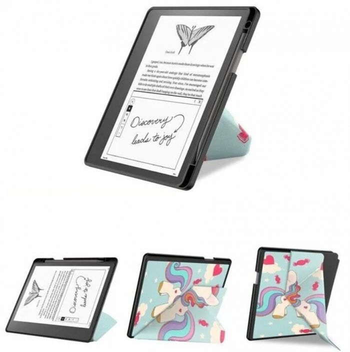 Чохол-книжка BeCover Ultra Slim Origami для Amazon Kindle Scribe 10.2" Unicorn (712583)