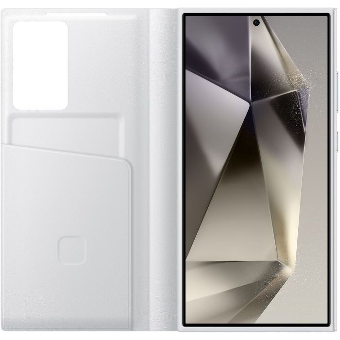 Чохол-книжка Samsung Smart Clear View Cover для Samsung Galaxy S24 Ultra SM-S928 White (EF-ZS928CWEGWW)